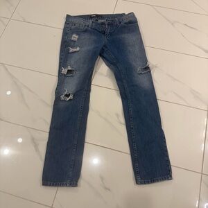 BDG Urban Outfitters Distressed Blue Jeans